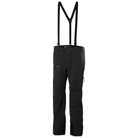 Helly Hansen Herre Verglas Backcountry Ski-skallbukse Svart L