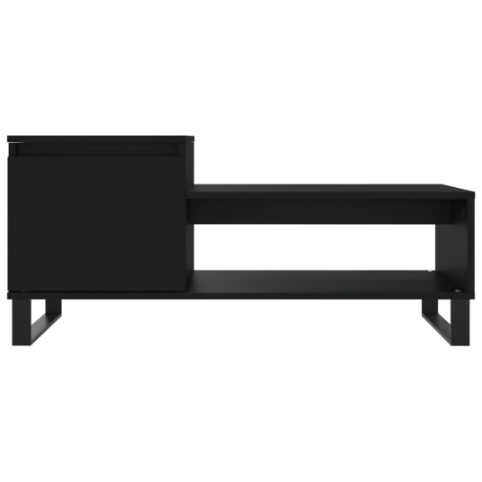 Salongbord svart 100x50x45 cm konstruert tre 8721012111486