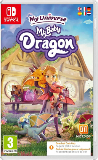 My Universe: My Baby Dragon Nintendo Switch Spill Digital kode i eske My Universe: My Baby Dragon Nintendo Switch Spill Digital kode i eske