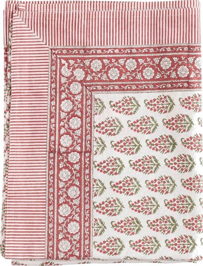 Chamois Bordduk Persian Paisley Flerfarget Chamois Bordduk Persian Paisley Flerfarget