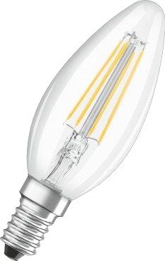 Osram Retrofit Classic B 4 W 40 W E14 470 Lm 15000 Timer Varm Hvit