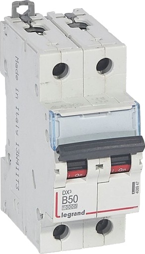 Legrand DX³ MCB automatsikring B50 2P 2M 10/16kA