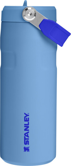 Stanley IceFlow Flip Straw 2.0 Termoflaske - 470ml - Blå Sky Stanley IceFlow Flip Straw 2.0 Termoflaske - 470ml - Blå Sky