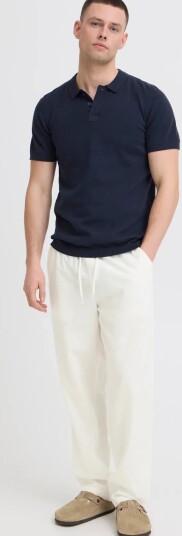Blend Bhaban Lin Pants Pp Noos White XXXL