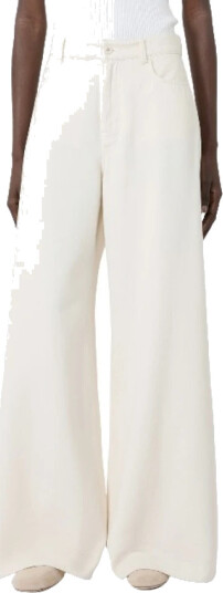 Weekend Max Mara Dame Jeans Hvit 3XS,