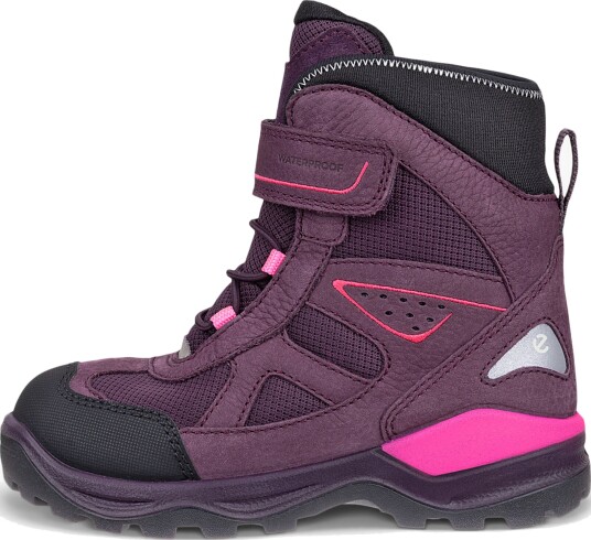 Ecco Snow Mountain Vintersko for Barn med Vanntett Membran Lilla 35 Ecco Snow Mountain Vintersko for Barn med Vanntett Membran Lilla 35