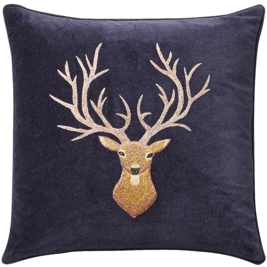 Chhatwal & Jonsson Reindeer Putetrekk 50x50 cm Marineblå