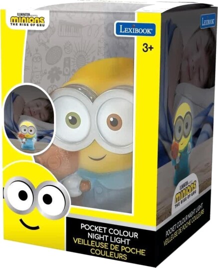 Lexibook Grusomme Meg Minions 3D LED Nattlampe   13 cm fra 3 år