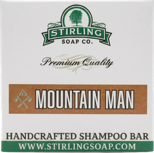 Stirling Soap Co. sjampo i fast form Mountain Man 107g Stirling Soap Co. sjampo i fast form Mountain Man 107g