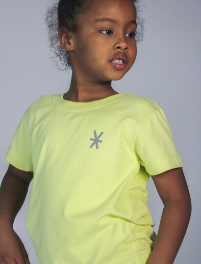 Ildhu T Shirt With Reflective Details   Yellow   110