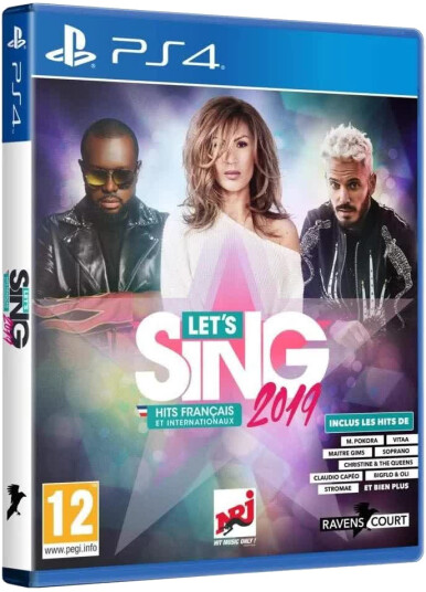 Let's Sing 2019: Franske og internasjonale hits PS4