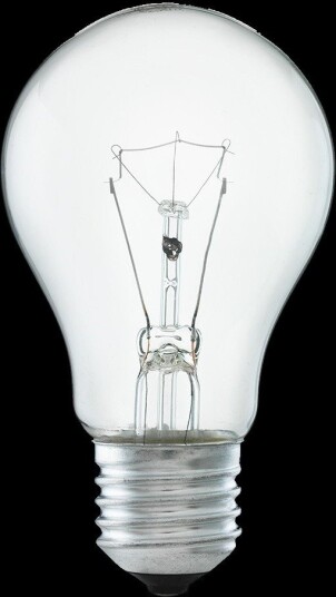 Glødepære E27 12V 60W klar 2700K Unison