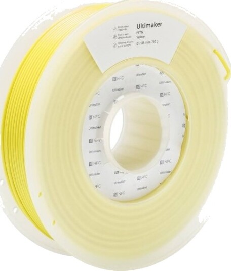 Ultimaker PETG Filament 2.85 mm 750 g Gul 227340