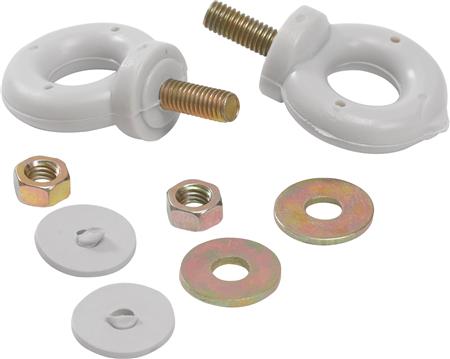 Ophængsøje Med 10Mm Hul Og 5Mm Gevind Med Møtrik Til Ep2 Armatur I Plast/Metal
