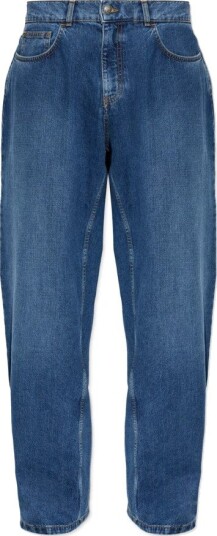 Palm Angels Herre Jeans Blå W30, Palm Angels Herre Jeans Blå W30,