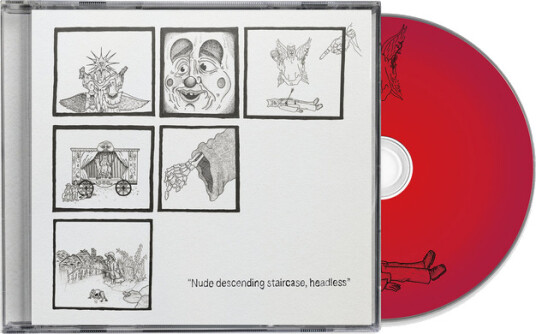 Teen Suicide Nude descending staircase headless CD
