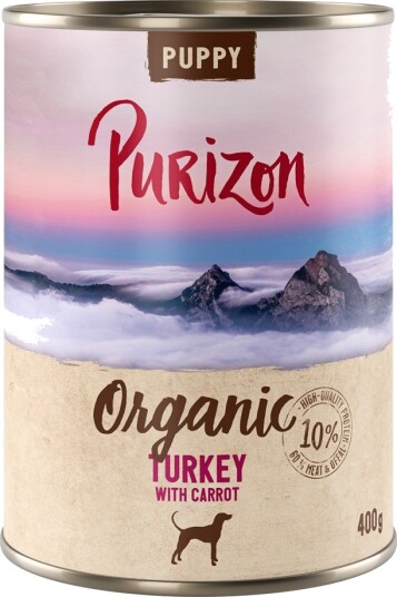 Purizon Våtfôr Puppy Organic Nyhet Med Gulrot Kalkun 6 X 400 G Purizon Våtfôr Puppy Organic Nyhet Med Gulrot Kalkun 6 X 400 G