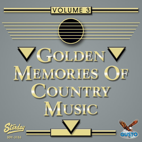 Diverse Artister Golden Memories Of Country Music 3 CD