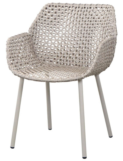 Cane-line Vibe stol Sand/dark sand Brun Cane-line Vibe stol Sand/dark sand Brun