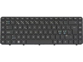 Hp 604035-051, Tastatur, Fransk, Bakgrunnsbelyst Tastatur, Hp
