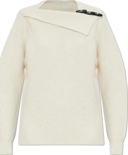 Isabel Marant Dame Strikkevarer Beige XS,