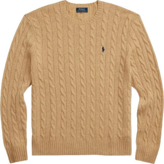 Ralph Lauren Polo Herre Strikkevarer Beige M