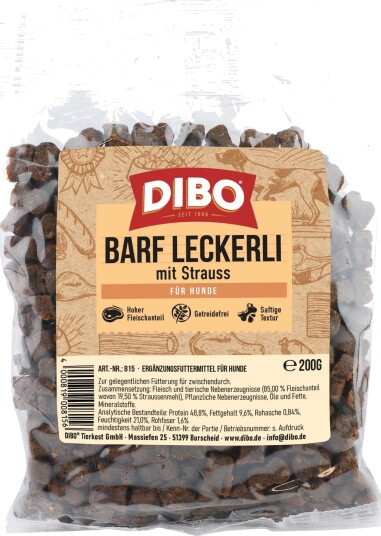 Dibo Barf Godbit Med Struts 2 X 200 G