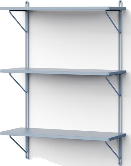 NINE Vegghylle 60x25x90 Blå