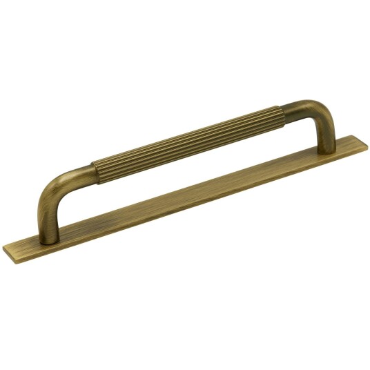 Beslag Design Handle Helix Stripe / Tray 160 Antique Bronze Beslag Design Handle Helix Stripe / Tray 160 Antique Bronze