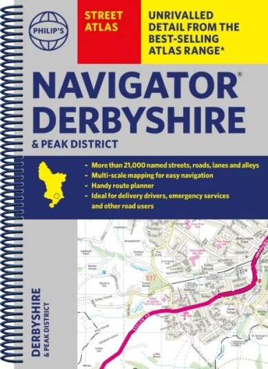 Philip'S Navigator Street Atlas Derbyshire And The Peak District Av Philip'S Maps Philip'S Navigator Street Atlas Derbyshire And The Peak District Av Philip'S Maps