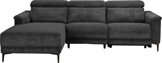 Lund Reclinersofa 3 seter Grå