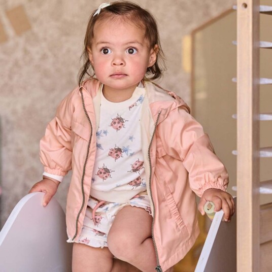 Dirkje vår-og høstjakke til småbarn, Light pink (110) 110