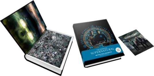 Essential Supernatural Puzzle and Book Set