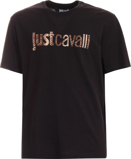 Just Cavalli Herre Topper Svart M,
