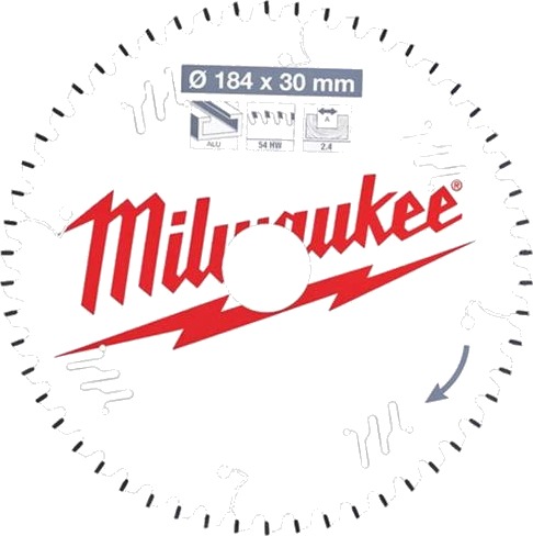 Skjæreskive Milwaukee 4932471299 184X30x2,4 Mm Z54