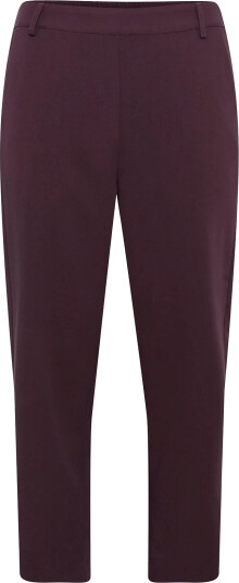 Kaffe Kasakura Hw Cropped Pants   Brown   40