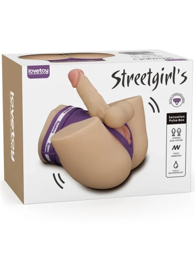 Streetgirls Dual Motor Sensation Pulse With Dildo