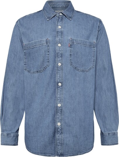 Levi"s® Mariposa Worker Ani Mid Wash MED INDIGO FLAT FINISH L
