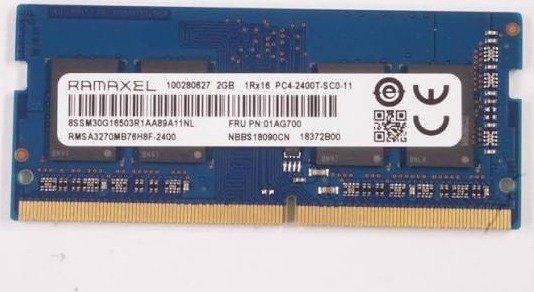 Rebuild IT RMSA3270MB76H8F-2400 Ramaxel 2GB DDR4-2400MHz PC4-19200 non-ECC Unbuffered CL17 260-Pin