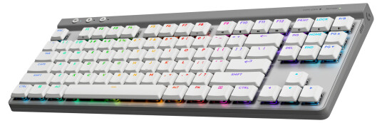 Logitech G515 LIGHTSPEED TKL gamingtastatur - Trådløs med RGB-belysning - Hvit Logitech G515 LIGHTSPEED TKL gamingtastatur - Trådløs med RGB-belysning - Hvit