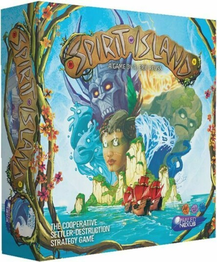Asmodee Spirit Island Brettspill for 1-4 Spillere Asmodee Spirit Island Brettspill for 1-4 Spillere