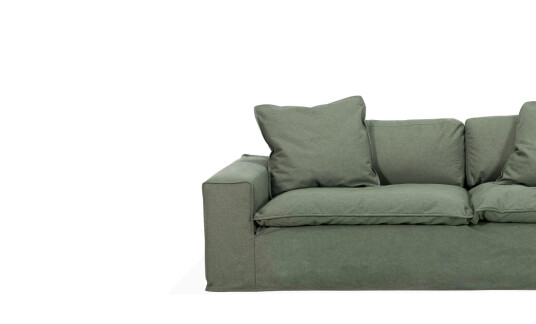 Soffadirekt TREKK Dover Grand Deluxe 4 seters sofa Grønn Soffadirekt TREKK Dover Grand Deluxe 4 seters sofa Grønn