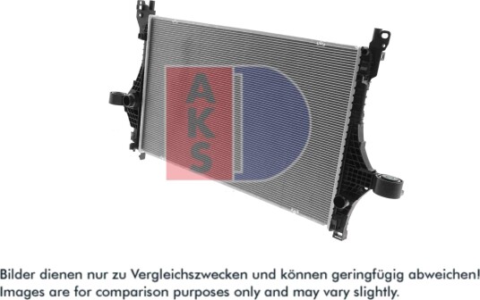 AKS DASIS 220034N Radiator motorkjøling AKS DASIS 220034N Radiator motorkjøling