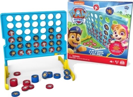 Spin Master Games Four In Row Brettspill Strategi 4 År Familiespill