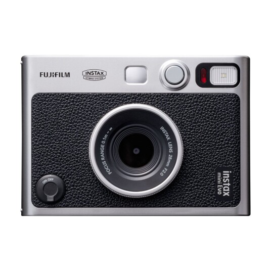 FUJIFILM INSTAX MINI EVO HYBRID ØYEBLIKKSKAMERA, SVART FUJIFILM INSTAX MINI EVO HYBRID ØYEBLIKKSKAMERA, SVART