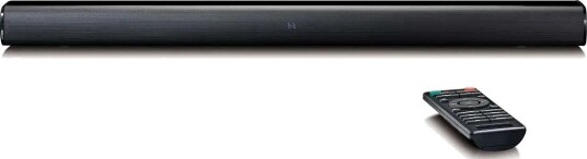 Lenco 90 cm Bluetooth Lydplanke med 80W og HDMI - Svart Lenco 90 cm Bluetooth Lydplanke med 80W og HDMI - Svart