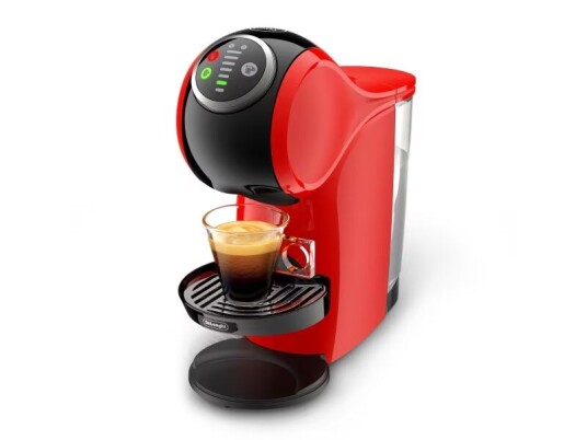 Delonghi De’Longhi Genio Plus EDG315.R Espressomaskin 0,8 l Kaffe kapsyl 1460 W Sort Rød