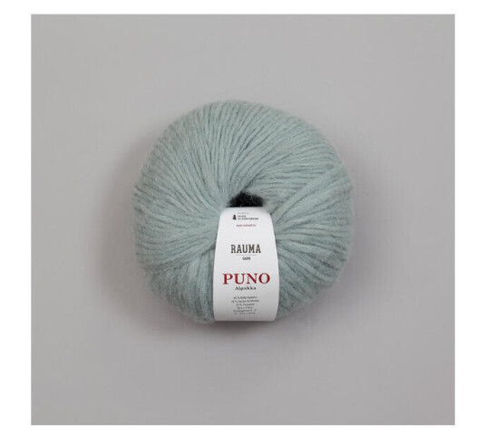 Rauma Puno garn 823 Lys petrol