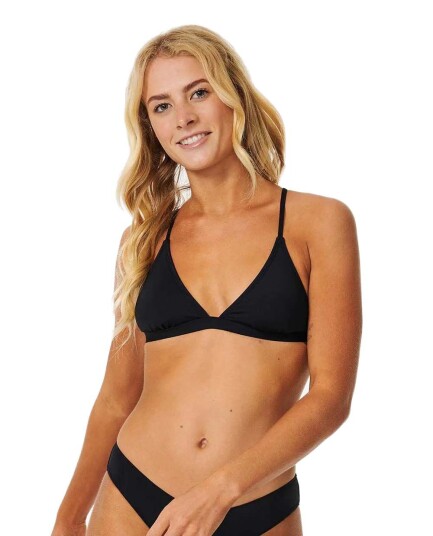Rip Curl Women's Classic Surf Crossback Triangle Bikini Top Black L, Black Rip Curl Women's Classic Surf Crossback Triangle Bikini Top Black L, Black
