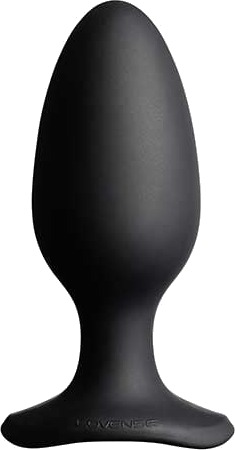 Lovense Hush 2 App-styrt Stor Butt Plug    - Svart